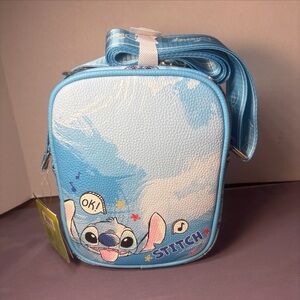 Disney Stitch Light Blue wandapop Crossbody Bag
